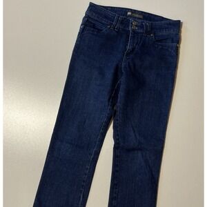 Levi's Mid-Rise Skinny Jeans Size 8M Dark Wash Stretch Comfort Denim Pants